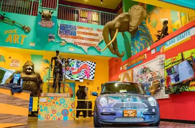 inside of Ripley's Believe It or Not Odditorium