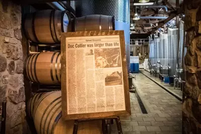 sugarland cellars barrel room