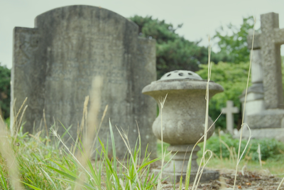 tombstones