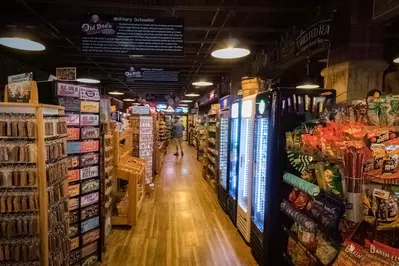 Old Dad's General Store is one of the most popular stores in gatlinburg tn