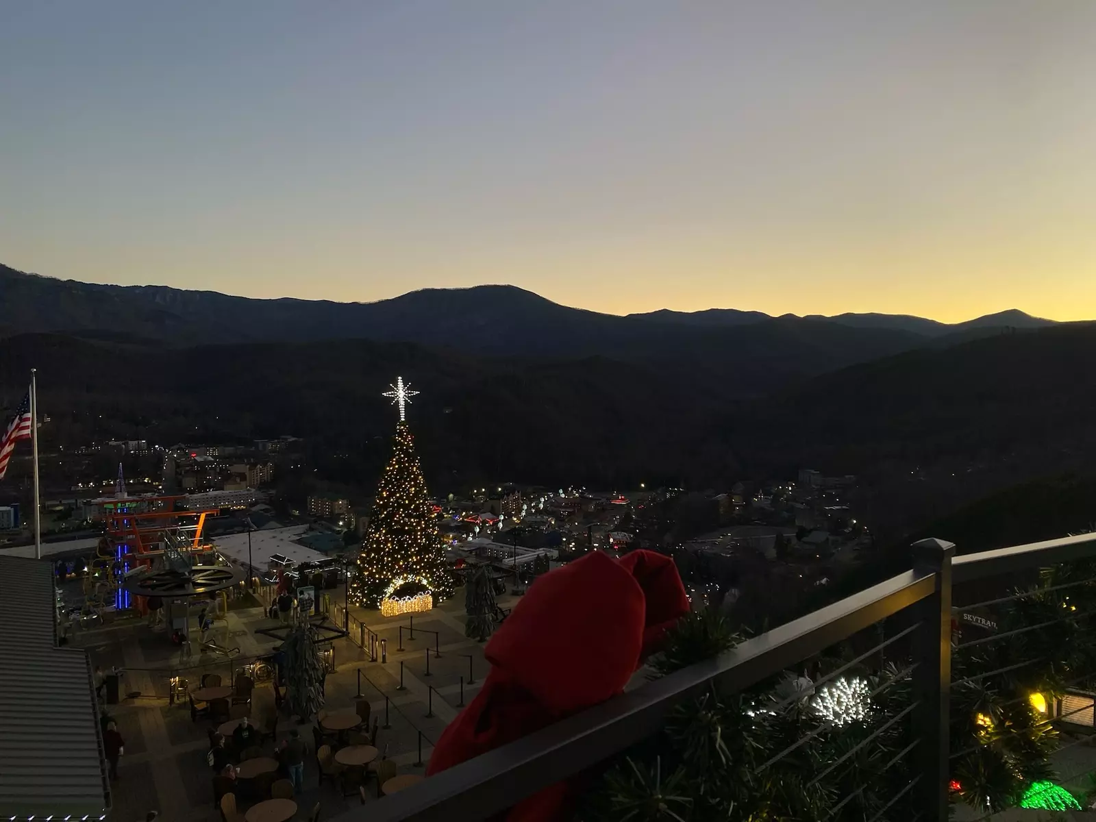 Christmas Tree at SkyPark